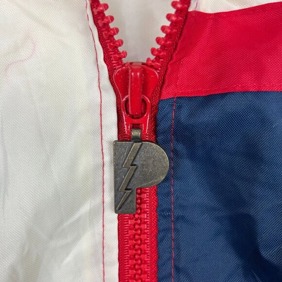 Vintage Atlanta Braves Windbreaker‎ Jacket Sz XXL 2XL Pro Player MLB 90s Faded - Picture 6 of 8